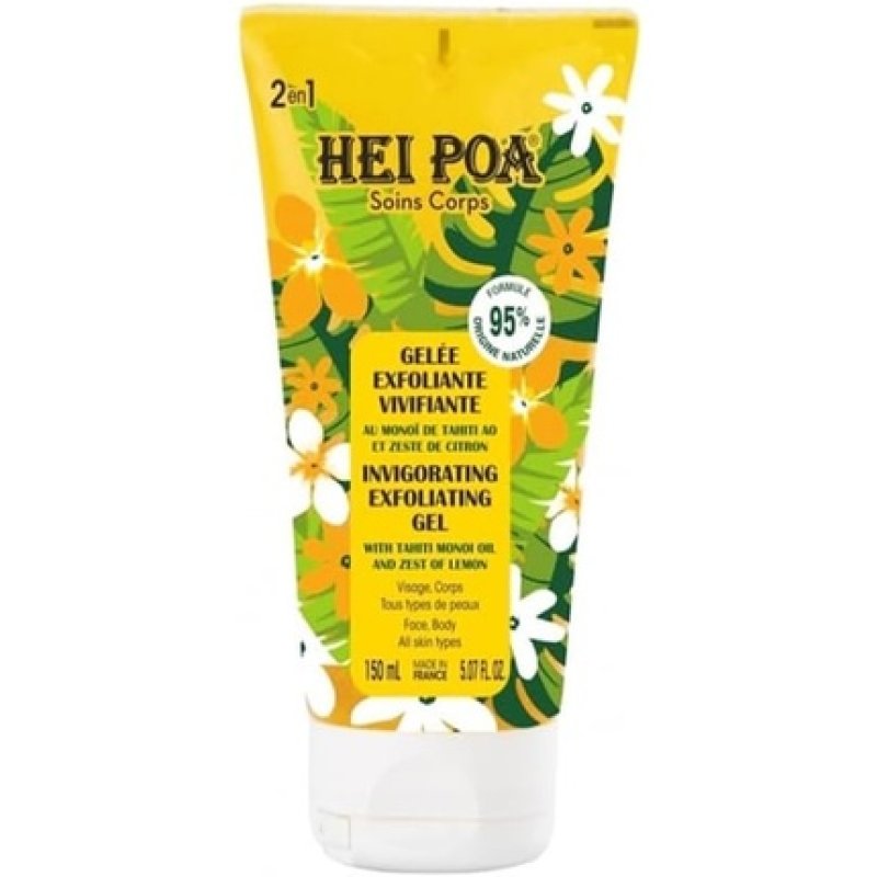 Hei Poa Invigorating Exfoliating Gel with Tahiti Monoi Oil AO 150ml