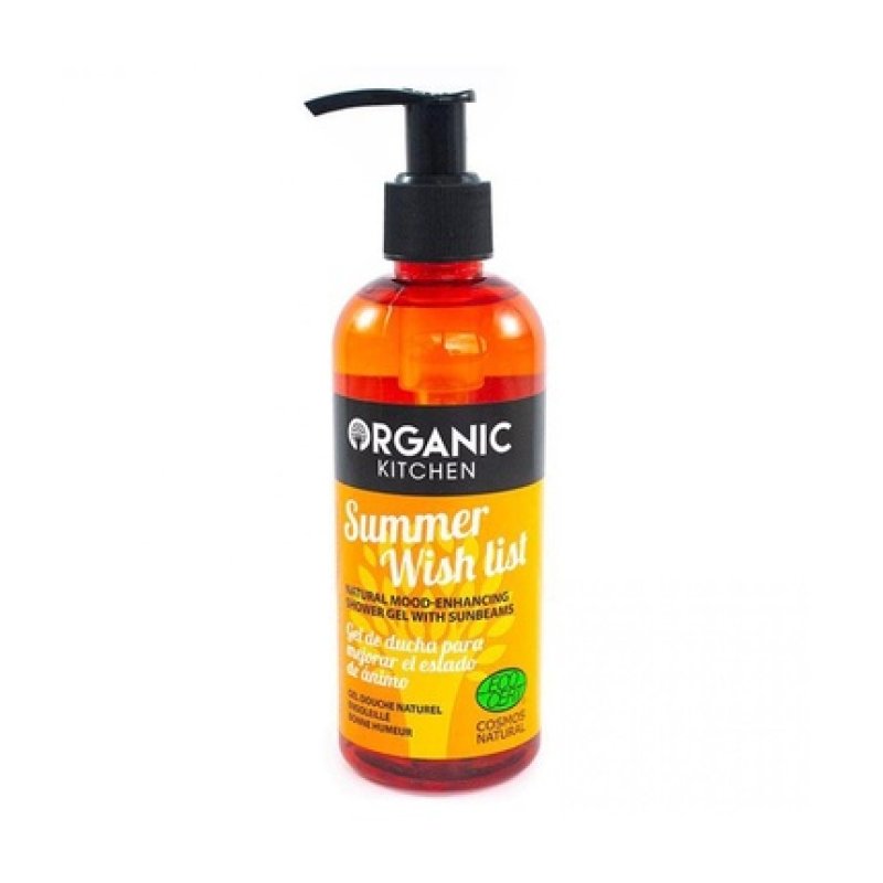Organic Kitchen Natural Mood-Enhancing Shower Gel with Sunbeams 260ml