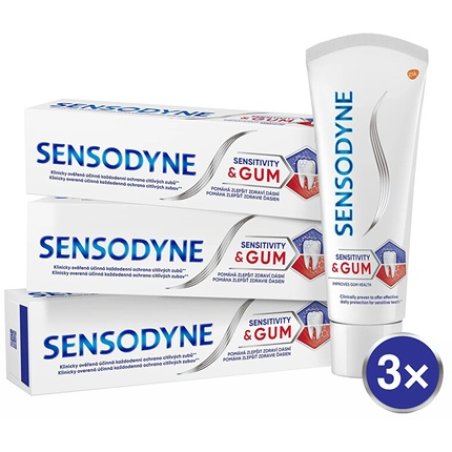Sensitivity & Gum Trio Toothpaste 3 x 75 ml