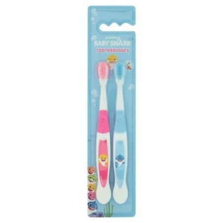 Baby Shark Kids Toothbrush - Pack of 2