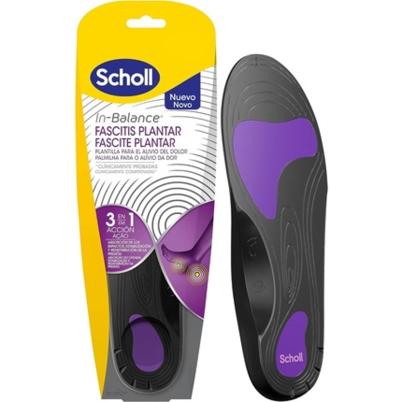 Scholl Anti-Pain Insoles Size Small 37-39.5