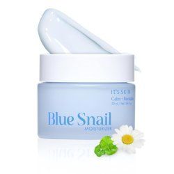 It'S SKIN Blue Snail Cream Daily Face Moisturizer with Snail Mucin Essence Centella Asiatica and Niacinamide Hydrating