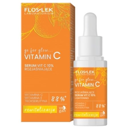 Floslek Laboratorium Go For Glow Vitamin C Serum Brightening Vit C 10 30 Ml