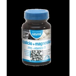 Naturmil Calcio Magnesio Zinc Vit D 90 Comp