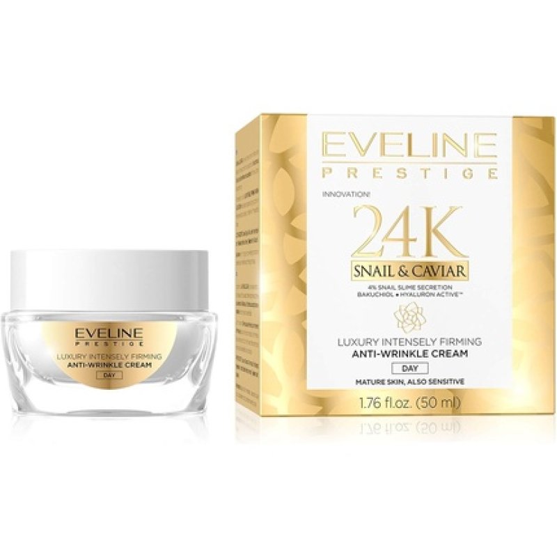 Eveline Cosmetics Prestige 24k Snail & Caviar Anti-Wrinkle Lifting Face Cream 50ml