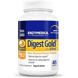 Enzymedica Digest Gold ATPro Maximum Digestive Support 45 Capsules