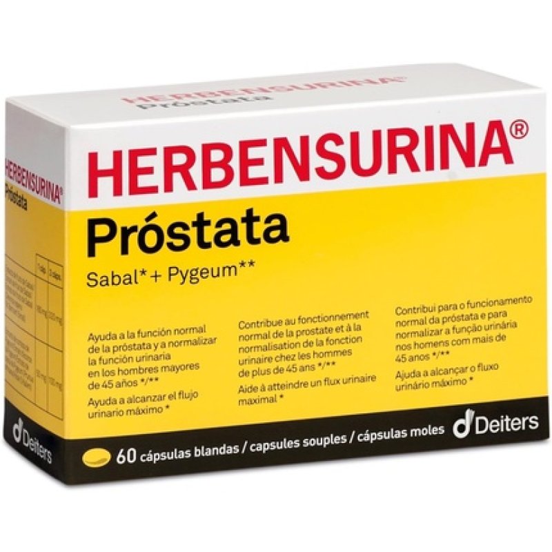 HERBENSURINA Prostate 60 Capsules