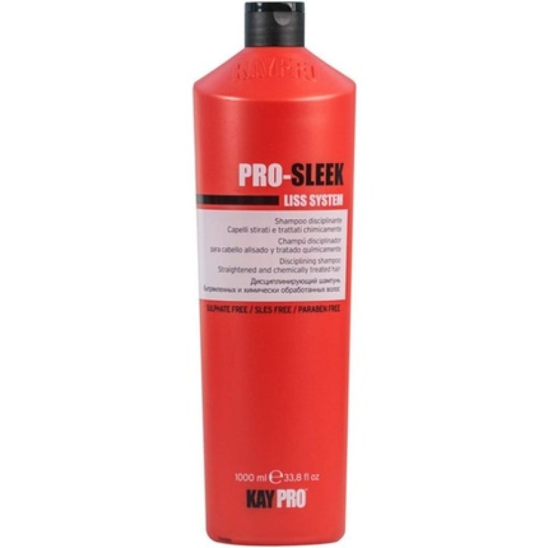 KEPRO Kay Pro PRO-SLEEK Liss System Disciplining Shampoo for Straightened and Chemically Treated Hair 1000ml