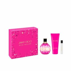 Jimmy Choo Rose Passion Eau De Perfume Spray 100ml Set