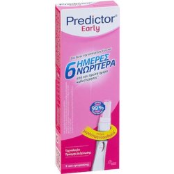 Predictor Early 6 Days Pregnancy Test - Detects Pregnancy 6 Days Before The Expected Period
