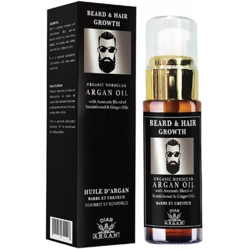 Argan Oil with Ginger and Sandalwood Beard and Hair