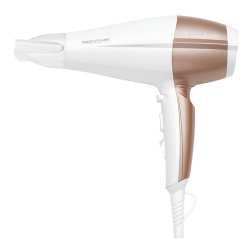 ProfiCare PC-HT 3010 sèche-cheveux 2200 W Champagne, Blanc