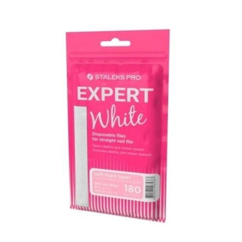 Staleks Disposable Files for Straight Nail File Expert 30 Pcs - Dfe-20