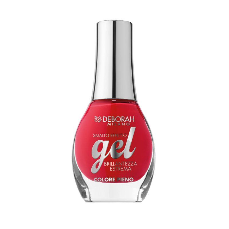 Deborah Milano Gel Effect Nail Enamel Red Romance 200 8.5 ml