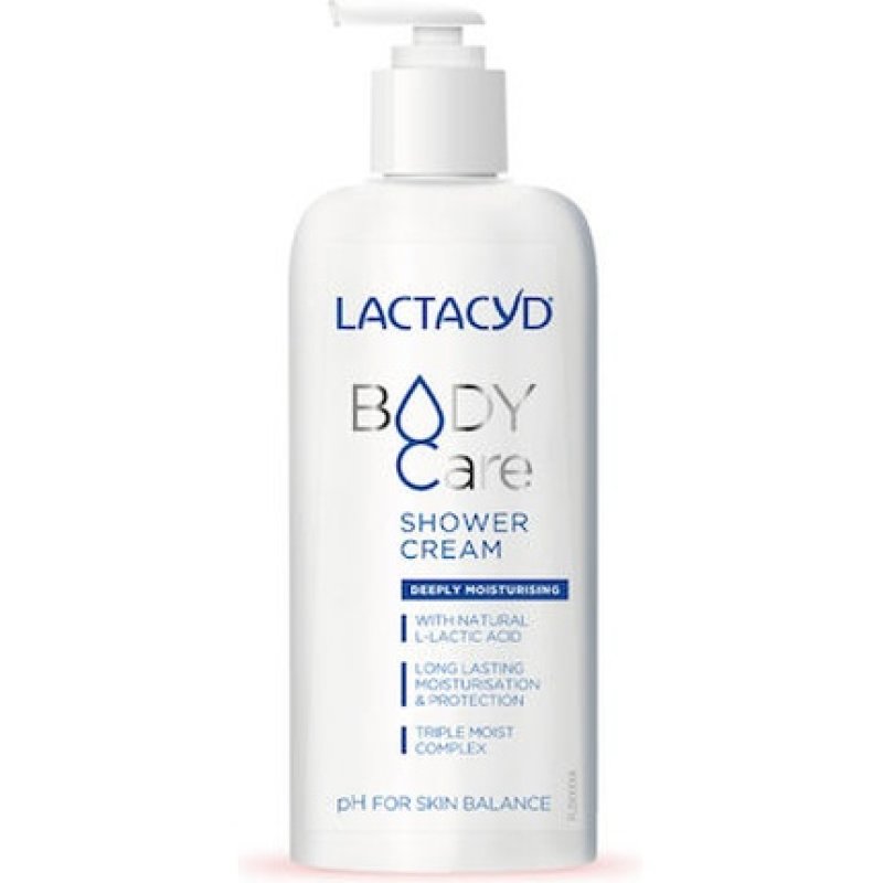 Lactacyd Body Care Creamy Shower Gel For Face And Body 300ml