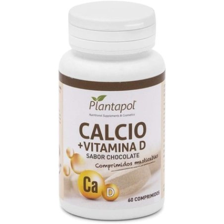 Plantapol Calcium Vitamin D Chocolate Flavor 60 Tablets