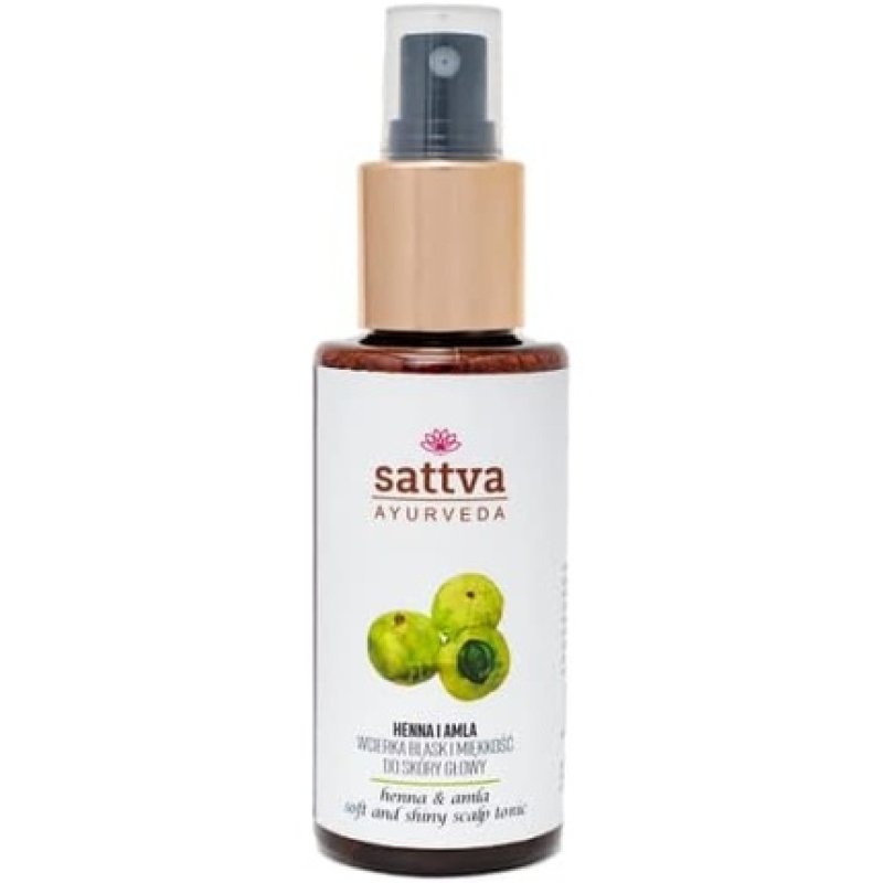 Sattva Ayurveda Hair and Scalp Tonic Henna & Amla 100ml
