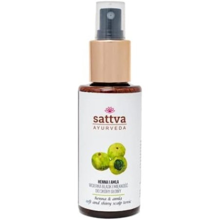 Sattva Ayurveda Hair and Scalp Tonic Henna & Amla 100ml