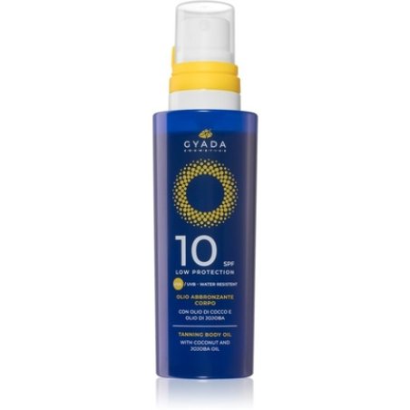 Gyada Cosmetics Solar Low Protection Oil for Body SPF 10 150 ml