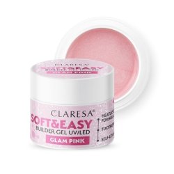 Claresa Builder Gel Soft and Easy Glam Pink 12g