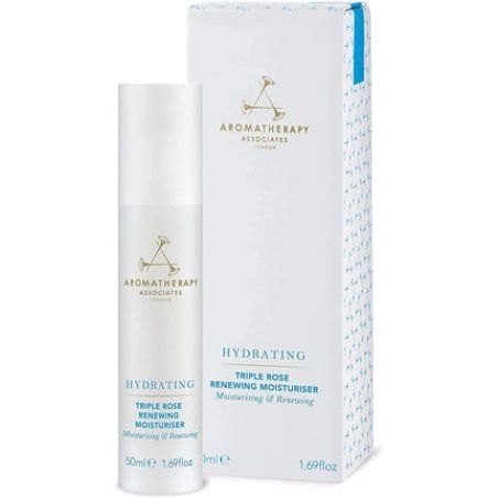 Aromatherapy Associates Hydrating Triple Rose Renewing Moisturiser with Essential Oils 50ml