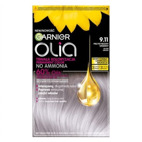 Olia Hair Color 911 Smoky Silver - A Vibrant Hair Color For A Stunning Look