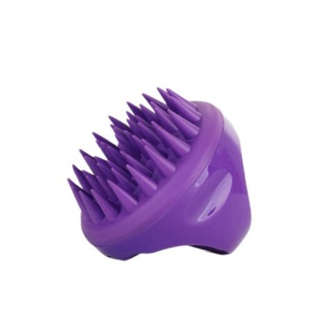 Silicone Scalp Massager Purple Ecarla