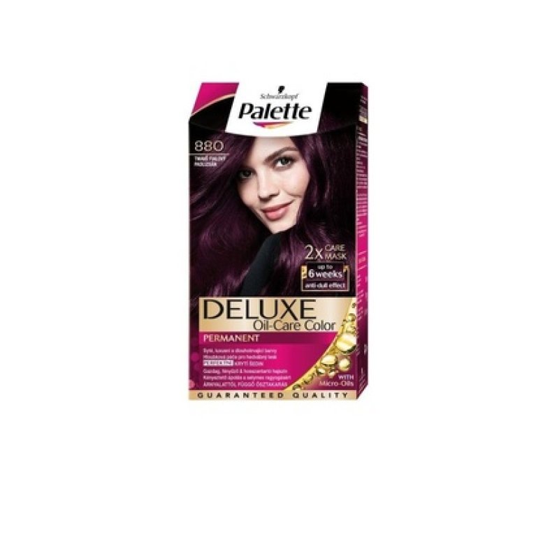 Palette Deluxe 880 Attractive Aubergine Permanent Hair Color