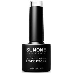 Sunone Hybrid UV/LED Hybrid Nail Polish 5ml Top Matte No Wipe Colorless