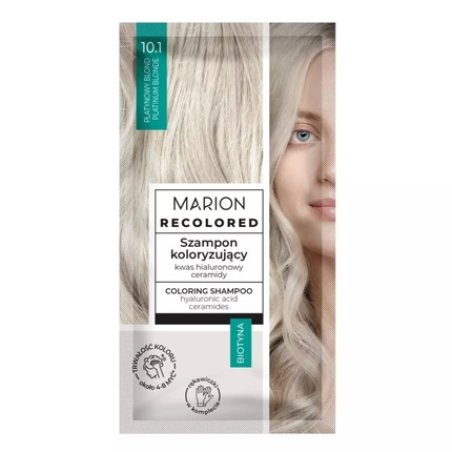Marion Recolored Coloring Shampoo 101 Platinum Blonde 35ml