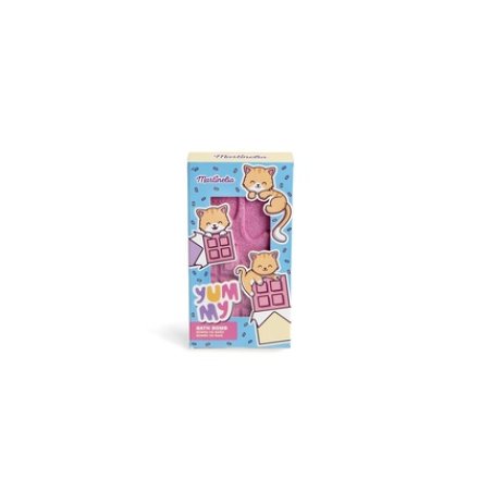 Martinelia Chocolate Bar Bath Bomb Pink for Kids - Fizzy Bath Bomb for Girls