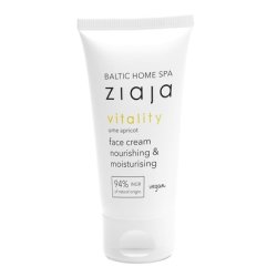 Ziaja Baltic Home Spa Vitality Apricot Vegan Face Cream Nourishing Moisturising