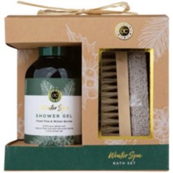 Accentra Winter Spa Fresh Pine Winter Berries Bath Set