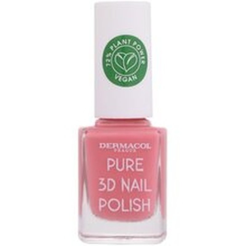 Dermacol Pure 3d Nail Polish - Lak Na Nehty S 3d Efektem 11 Ml 01 Crystal Clear
