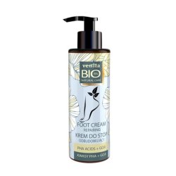 Bio Natural Care Foot Cream Regenerating Bio Cream For Feet With Pha Acids And Goji Berry Extract - 100ml