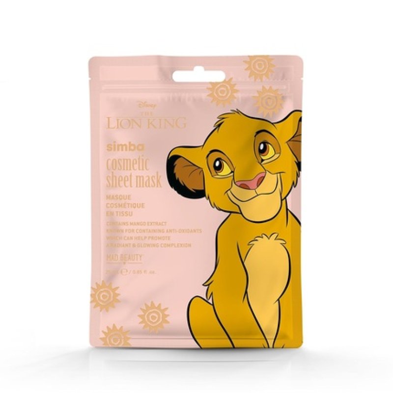 MAD BEAUTY Simba Lion King Sheet Mask