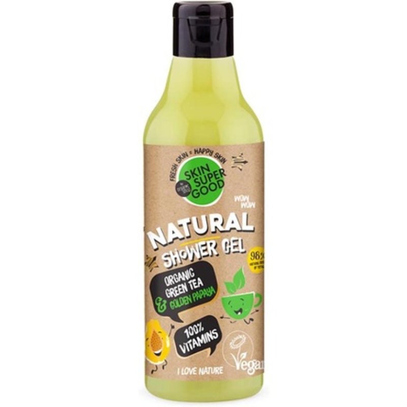 NATURA SIBERICA Skin Super Good Natural Green Tea Bath Gel 250ml