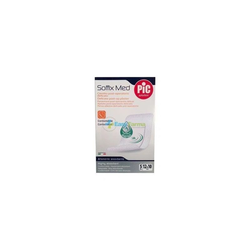 Pikdare Pic Soffix Med Delicate Post-Operative Dressing 5 Pieces 12x10 Cm