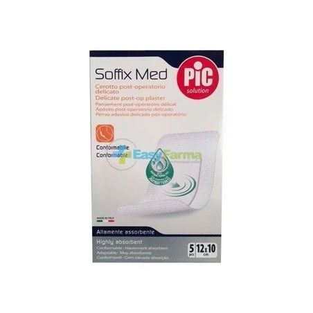 Pikdare Pic Soffix Med Delicate Post-Operative Dressing 5 Pieces 12x10 Cm