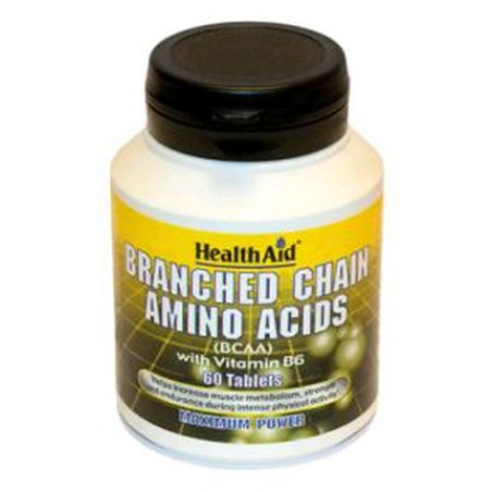 Health Aid Bcaa Aminoacidos Ramificados 60 Comp