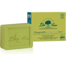 Dr. Tree 2 in 1 Moisturising Solid Shampoo Organic Solid Shampoo Conditioner 75g