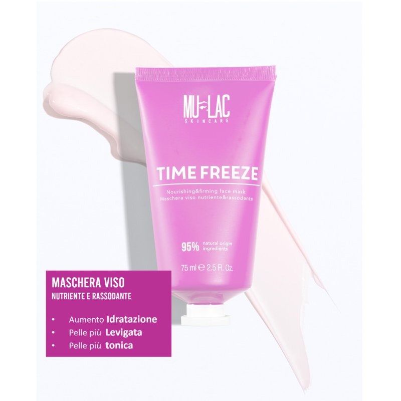 Mulac Cosmetics Time Freeze Masque raffermissant Unisexe 75 ml Crème