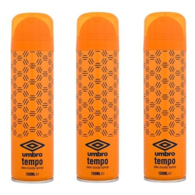 Umbro Ladies Feminine Deodorant Body Spray Tempo 150ml