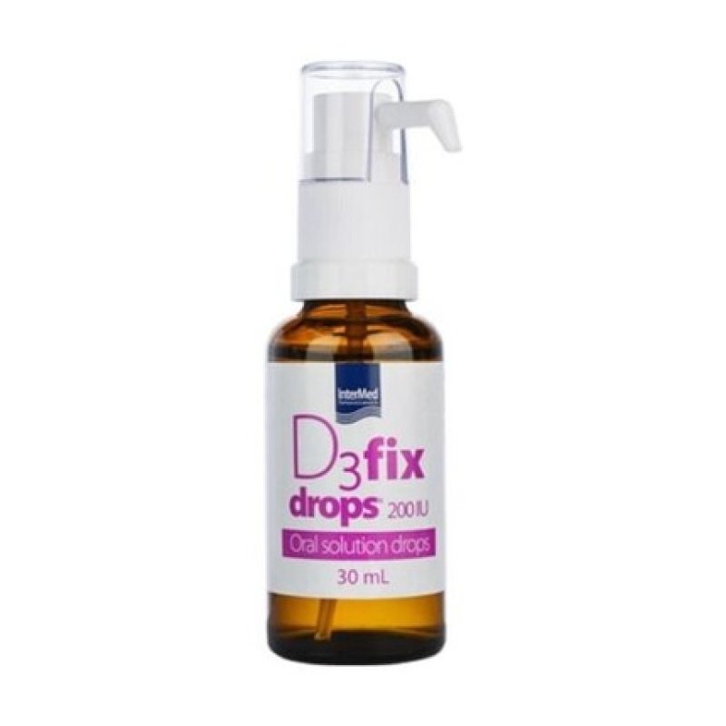 INTERMED D3Fix Drops 200IU 30ml