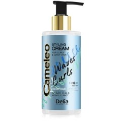 Cameleo Keratin Hair Care Line for Curly and Wavy Hair 150ml Styling Cream