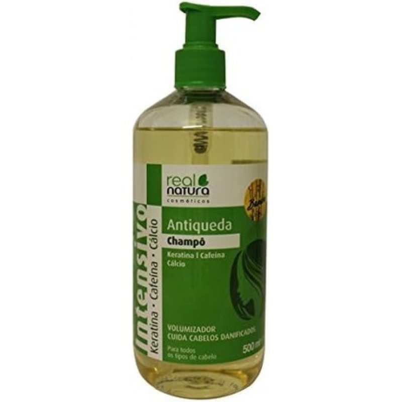 Real Natura Anti Fall Shampoo without Salt 500ml