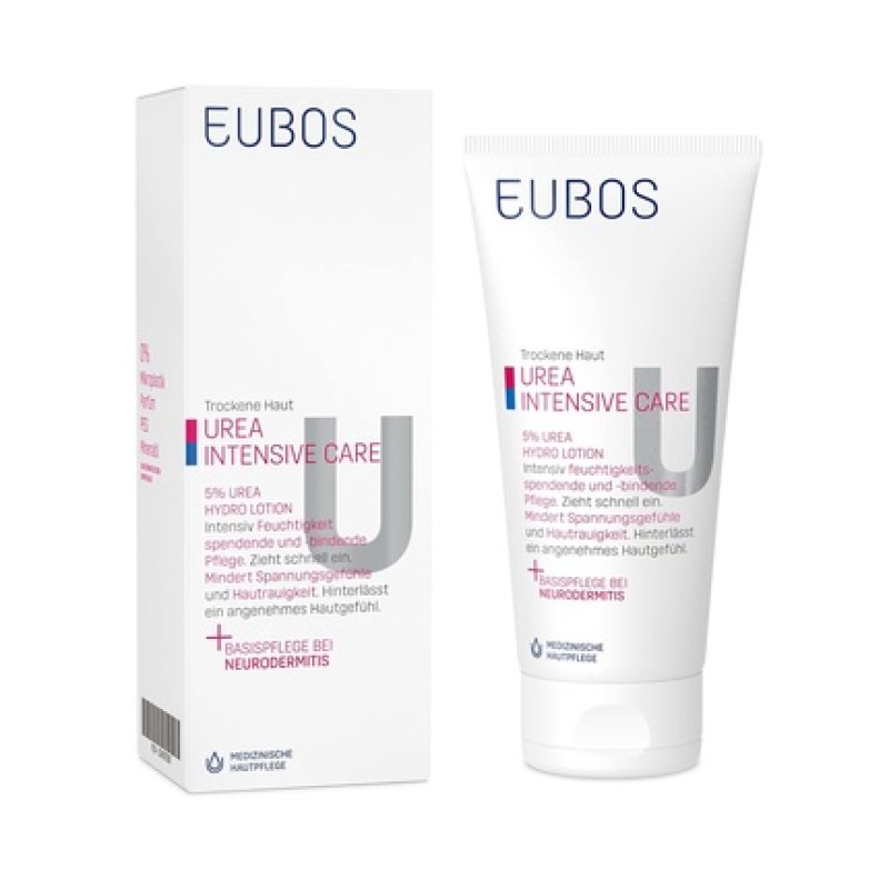 Eubos 5% Urea Hydro Lotion 200ml for Dry Skin - Dermatologically Tested - Improves Skin Hydration - Special Care Cream