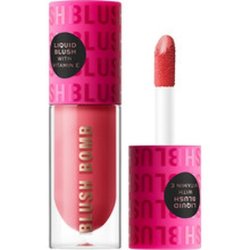 Revolution Beauty Blush Bomb Cream Blusher Enriched with Vitamin E Savage Coral 0.15 Fl. Oz.