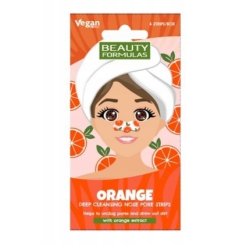 Beauty Formulas Deep Cleansing Nose Patches Orange - 6 Pieces