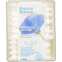 Douce Nature PRI 5024 Baby Hygiene Safety Baby Cotton Buds Organic Fair Trade